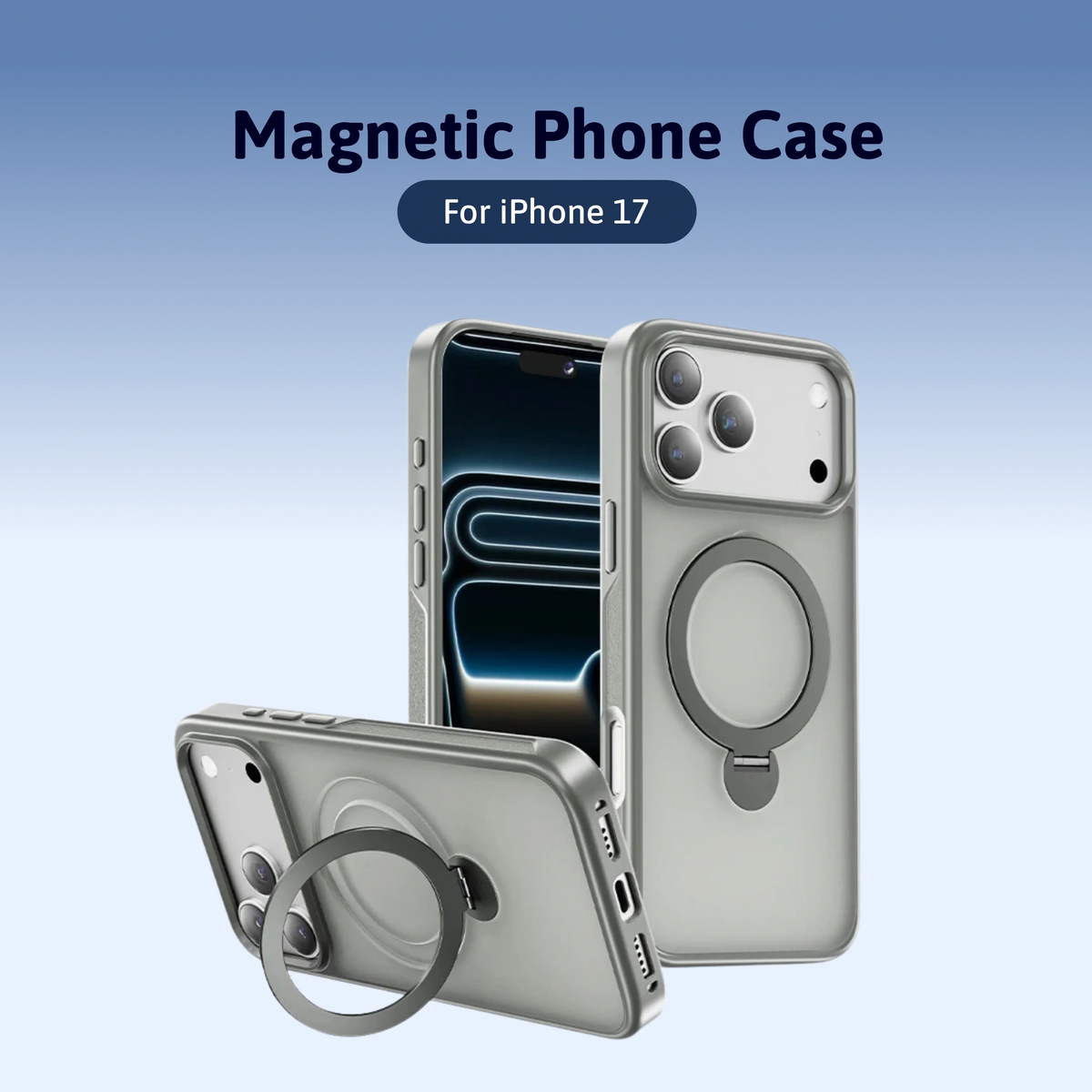Magnetic Phone Case - iPhone 18 Pro/ 18 Pro Max/ 17/ Air/ Pro/ Pro Max