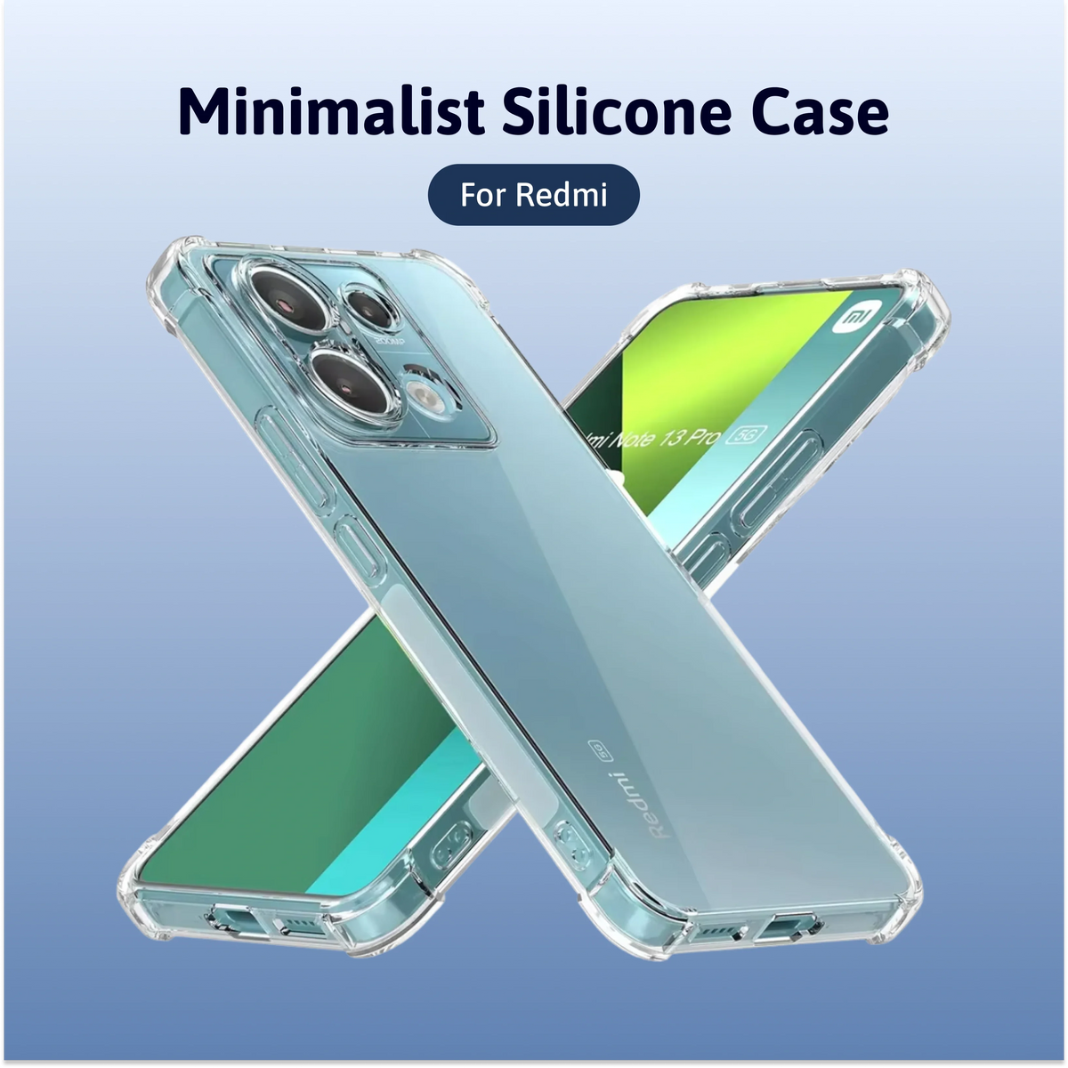 Minimalist Silicone Case Redmi