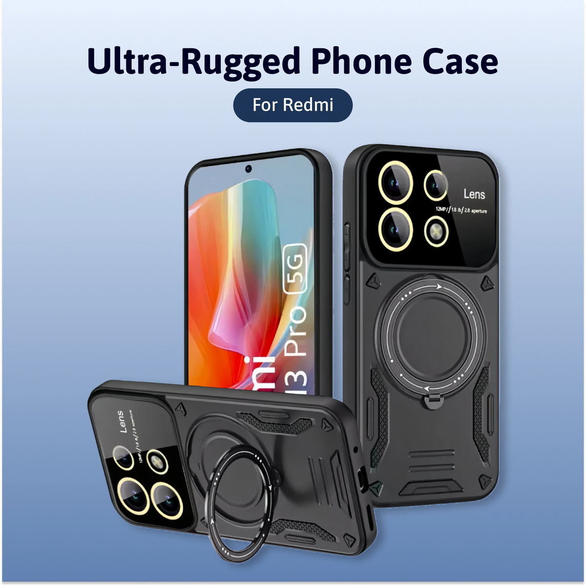 Ultra-Rugged Phone Case Redmi – EvoTech