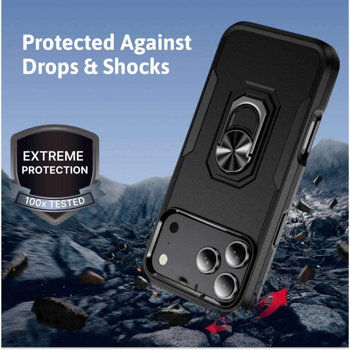 Ultra-Rugged Phone Case - iPhone 18 Pro/ 18 Pro Max/ 17/ Air/ Pro/ Pro Max