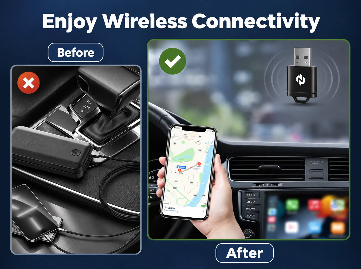 Connected before you buckle up